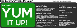 Illustration for article titled Ben & Jerry's That's My Jam: A SnackTAYku Review